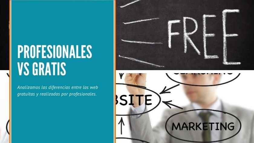 Profesionales del diseño web vs aplicaciones gratuitas