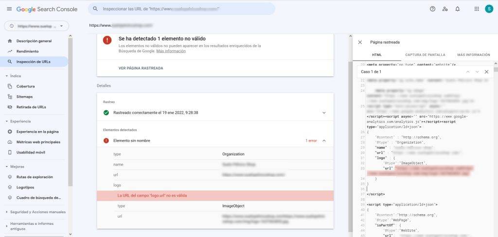 prestashop url logo no válida
