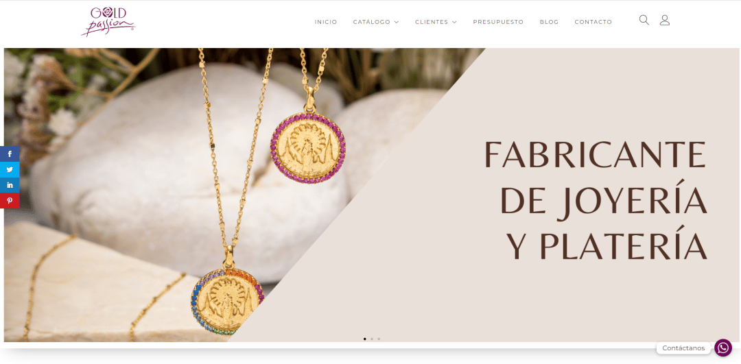 página web Goldpassion.es